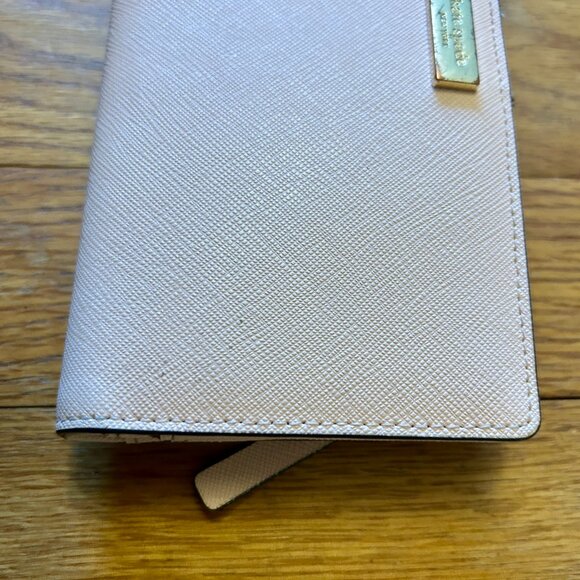 Kate Spade Laurel Way Stacy Clutch Wallet Dusty Blush Pink Saffiano Leather - Picture 6 of 14